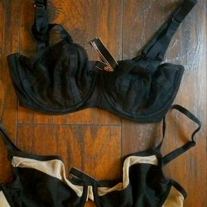 2 VS bras
